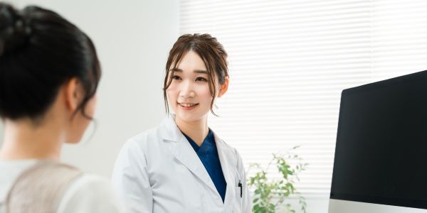 医師による丁寧な診察とカウンセリング